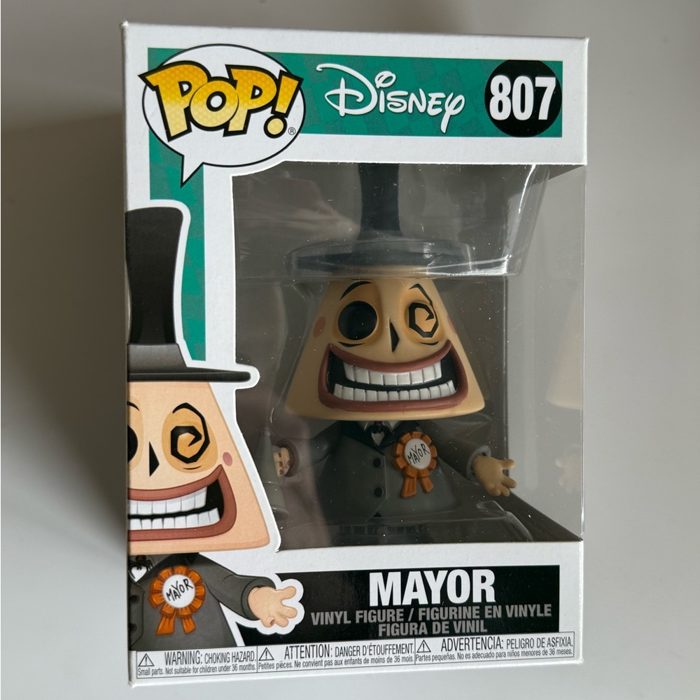NIB Funko Pop! Disney: The Nightmare Before Christmas - Mayor with Megaphone